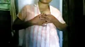 رجل, فتاة على غطاء م ...